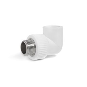 Угольник Fusionplast 90° комбинированный Белый