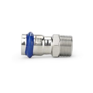 Муфта раструбная Varmega Inox Press с наружной резьбой