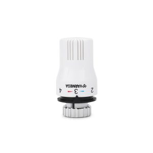Термостатическая головка Varmega VM115 под клипсовое соединение Белый